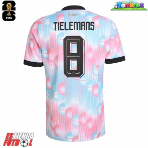 Bélgica Youri Tielemans #8 Segunda Equipación Mundial 2026 Manga Corta